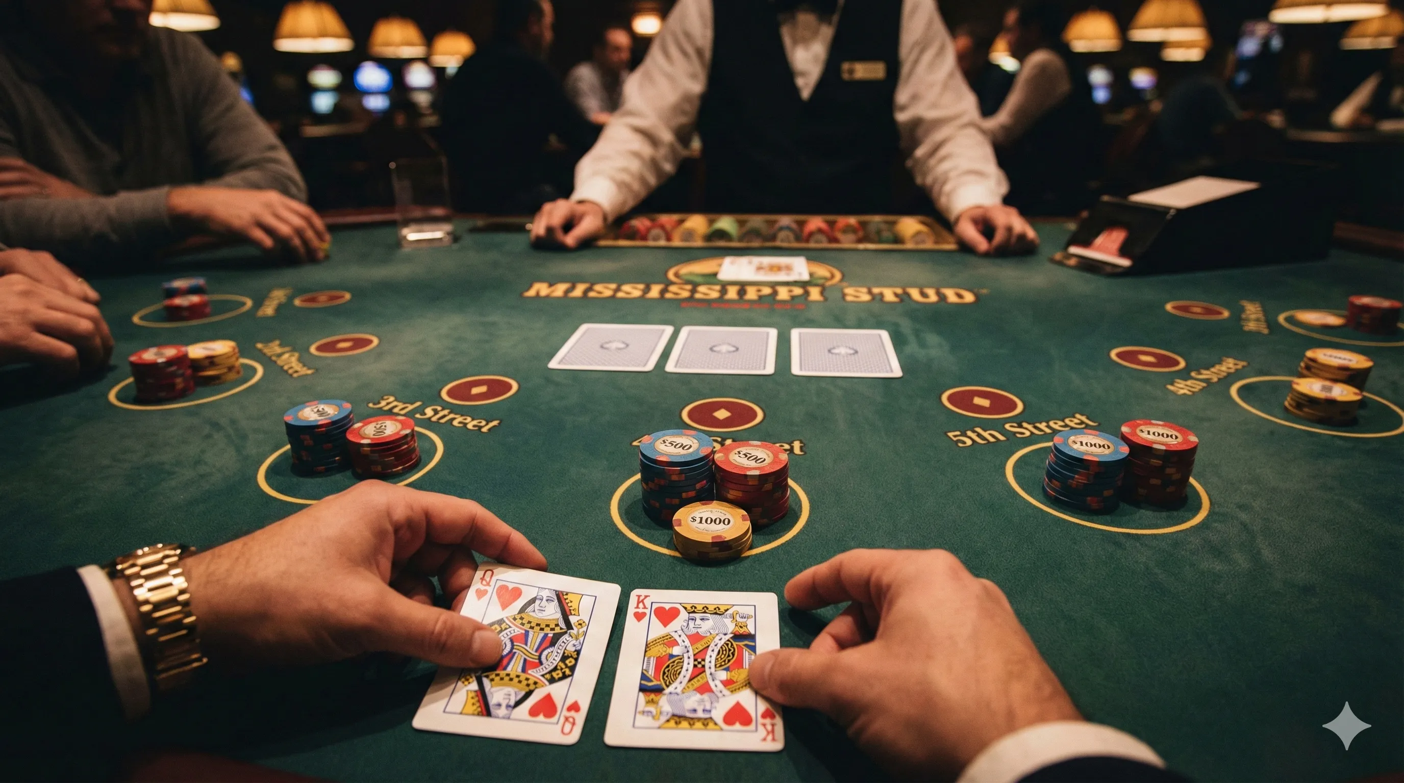 Mississippi Stud: Rules, Odds & Strategy Chart (2026)