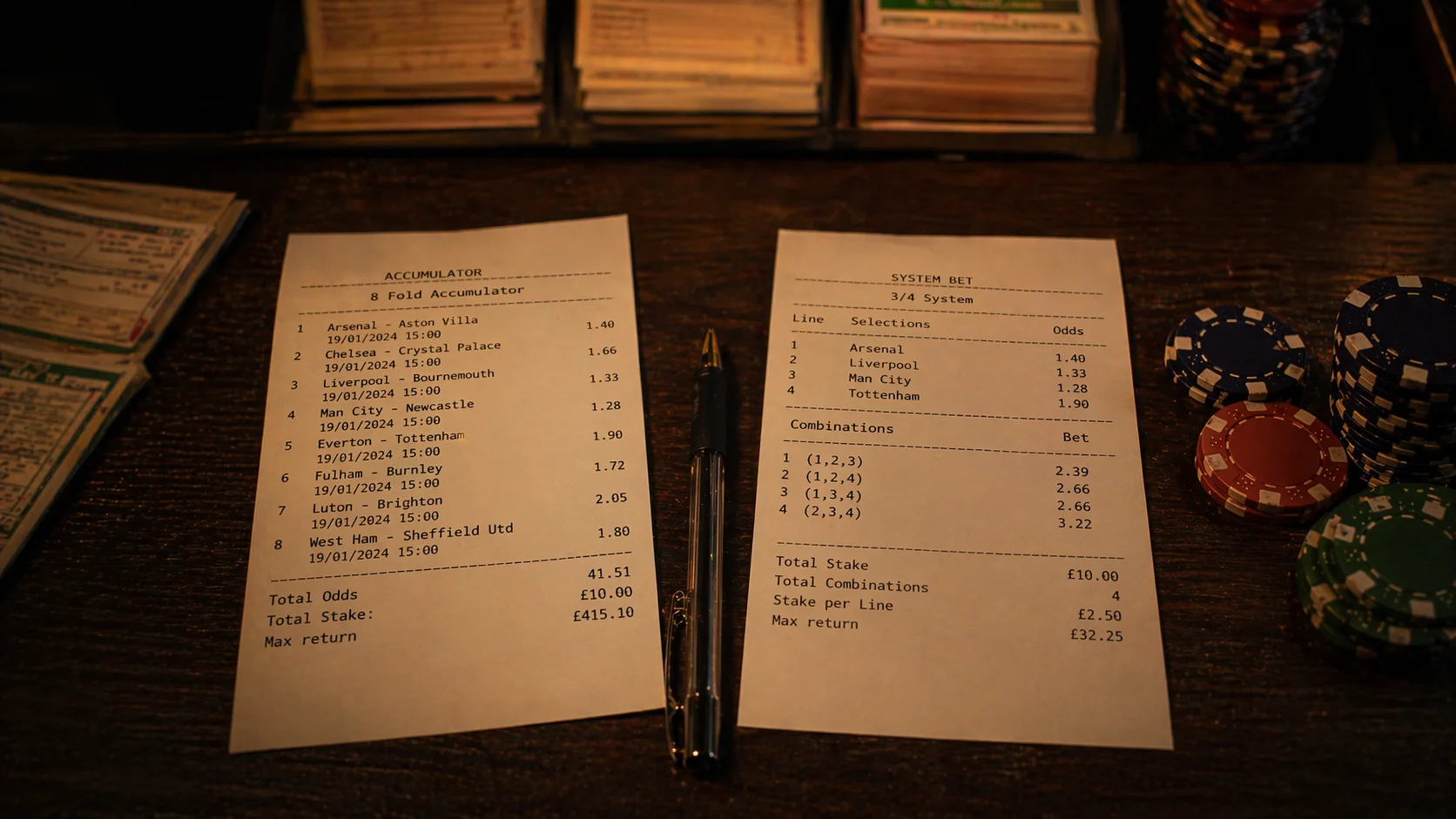 System Bet vs Accumulator: Payouts Compared (2026)