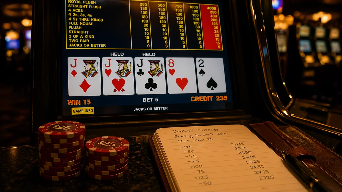 Video Poker Bankroll Calculator: Pay Table Math (2026)