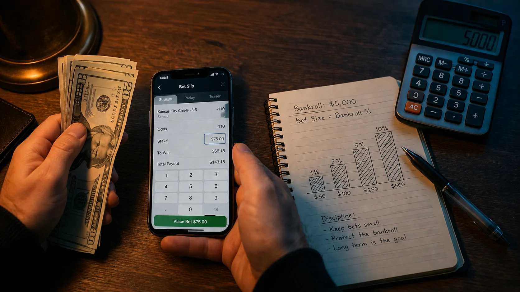 What Percentage of Your Bankroll Should You Bet? (2026)